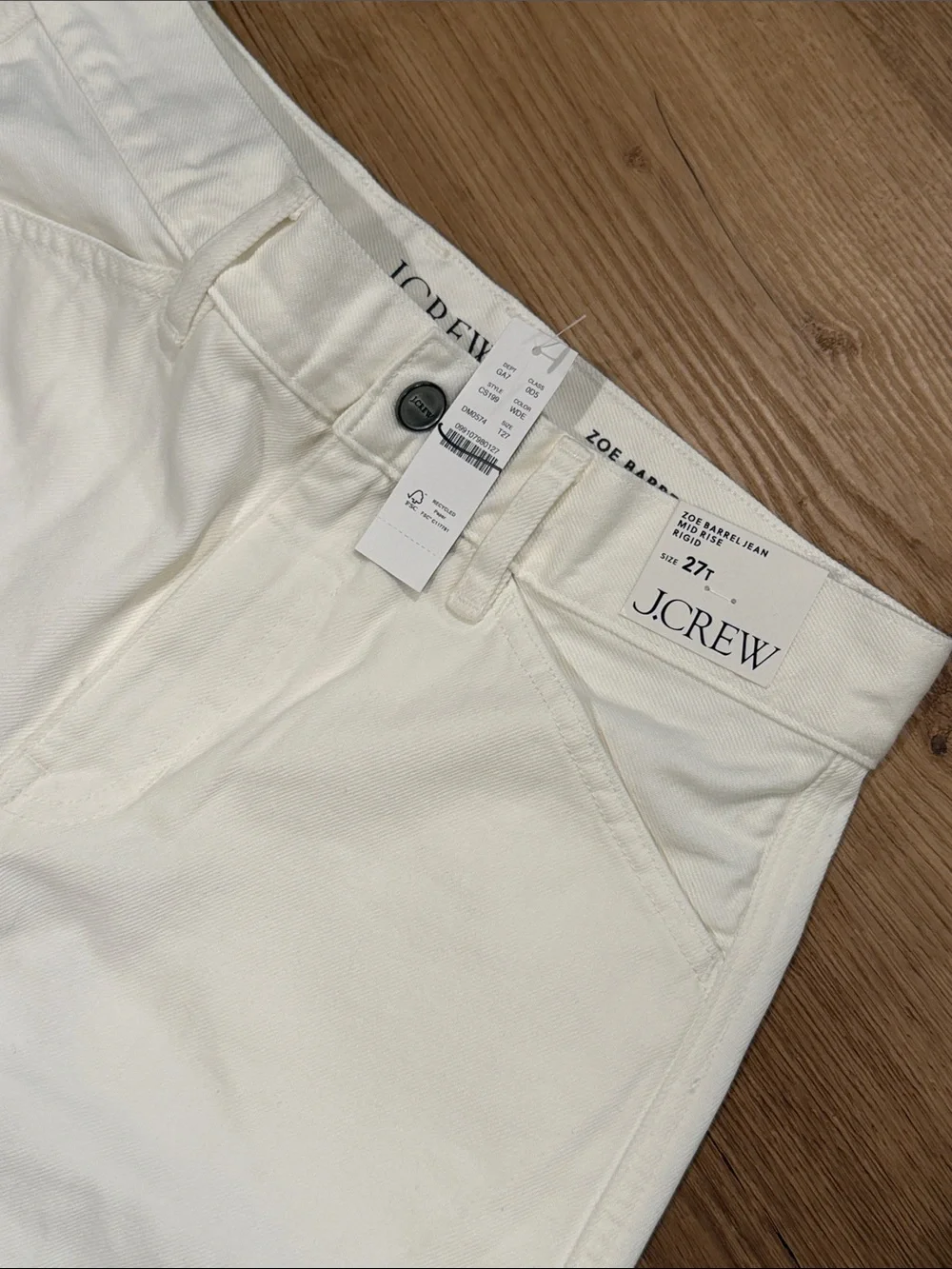 J Crew Zoe barrel jean